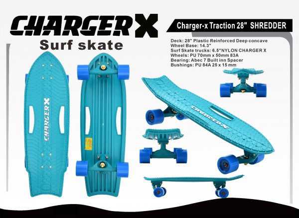 CHARGER X TRACTION 28″ SHREDDER